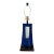 Currey & Co Modern Sculptural Blue Lamp For Sale