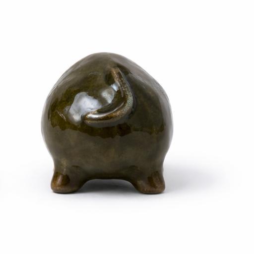 Studio Pottery Bulls by Elizabeth Skipworth, Set of 2 For Sale - Image 5 of 16
