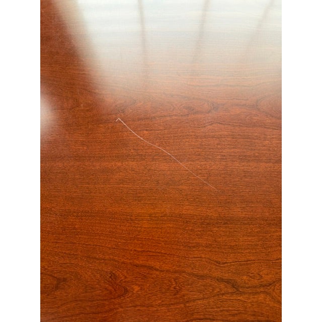Ofs Classic Soild Wood 6 Drawer Desk Made in Indiana For Sale - Image 10 of 10