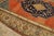 1870s Orange Medallion Antique n.w. Persian Bakshaiesh Rug 8'3" X 15' Hand Knotted Wool Carpet For Sale - Image 4 of 10