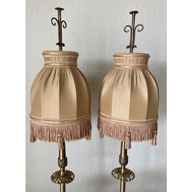 Brass Late 20th-Century British Colonial-Style Elephant Table Lamps in the Manner of John-Richard - A Pair For Sale - Image 8 of 18