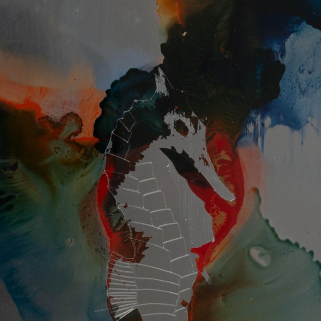 Gray 20th Century Belgian Painting By Rene Berdal For Sale - Image 8 of 9