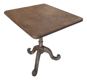 Hand-Carved Antique Teak Wood Side Table
