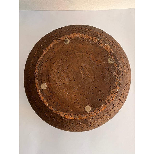 Vintage Italian Ceramic Vase, 1970s For Sale - Image 8 of 9