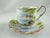 English 1960s Paragon Double Warrant “Cliffs of Dover” Cake Plate, Cup, Saucer, Creamer and Sugar Bowl - Set of 5 For Sale - Image 3 of 9