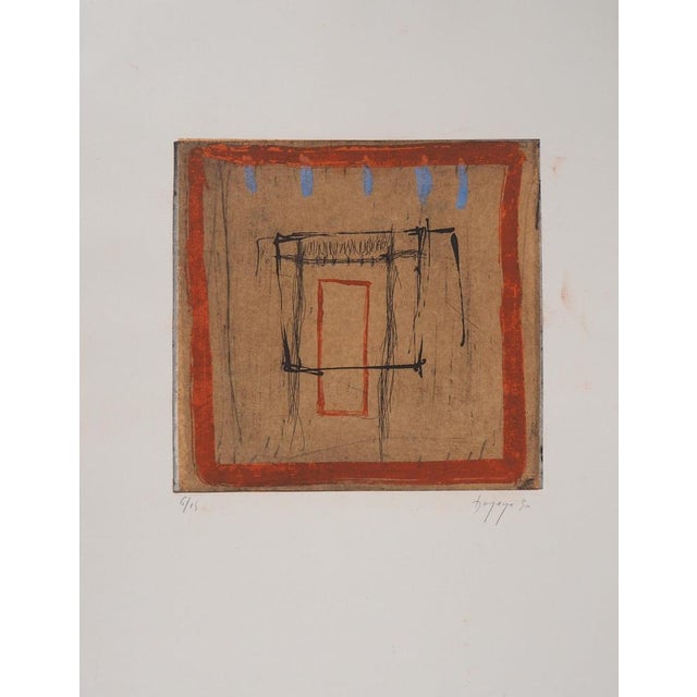 Didier Hagege, Opening, Hand Signed Etching, 1990 For Sale - Image 6 of 6