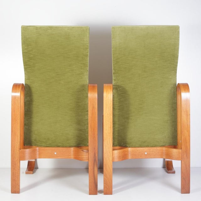 Set of Mid-Century Brutalist Armchairs by Jan Bocan for Ton, 1972 For Sale - Image 4 of 18