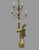 Vintage Mid 20th Century Figural Gilt Painted Torchiere Candelabra Floor Lamp For Sale - Image 10 of 10