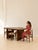 Vintage Oval Console Table in Walnut, 1980s For Sale - Image 3 of 5