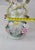 Vintage Large Porcelain Dragon Handle Reticulated Floral Vase Gold Gilt For Sale - Image 17 of 18