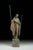 A striking classical sculpture crafted from molded resin and finished in a rich bronze tone with Verde green accents for...