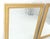 La Barge Pair of 35x43 Rectangle gold Gilt Frames Wall Mirrors Mint For Sale - Image 4 of 15
