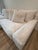Textile Custom Oversized Ivory Faux Fur Sectional Sofa With Chaise Lounge For Sale - Image 7 of 9