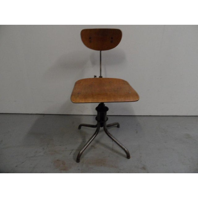 Industrial Desk Chair, 1950s For Sale - Image 10 of 10