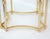 1990s Vintage Modern Brass and Glass Tables, a Set For Sale - Image 10 of 12