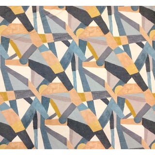 Richloom Platinum Collection "Herald" Graphite Linen Blend Fabric- 6.75 Yards For Sale