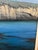 David Dalton Monterey Bay Cove Oil Painting, Signed For Sale - Image 9 of 12