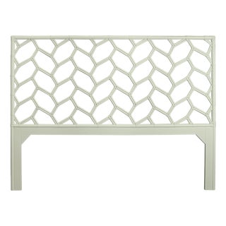 Silas Headboard King - Celery Green For Sale