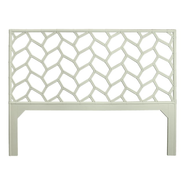 Silas Headboard King - Celery Green For Sale