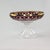 Vintage Anna Hutte Bleikristall Ruby Gold Compote Crystal Pedestal Footed Bowl It is about 4.25" tall and 6" in diameter....