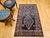 19th Century Caucasian Kazak Area Rug, Hand-Knotted Wool, Blue, Ivory For Sale - Image 12 of 13