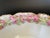 Ceramic Antique Jean Pouyat Limoges Large Serving Bowl With Pink Roses For Sale - Image 7 of 13