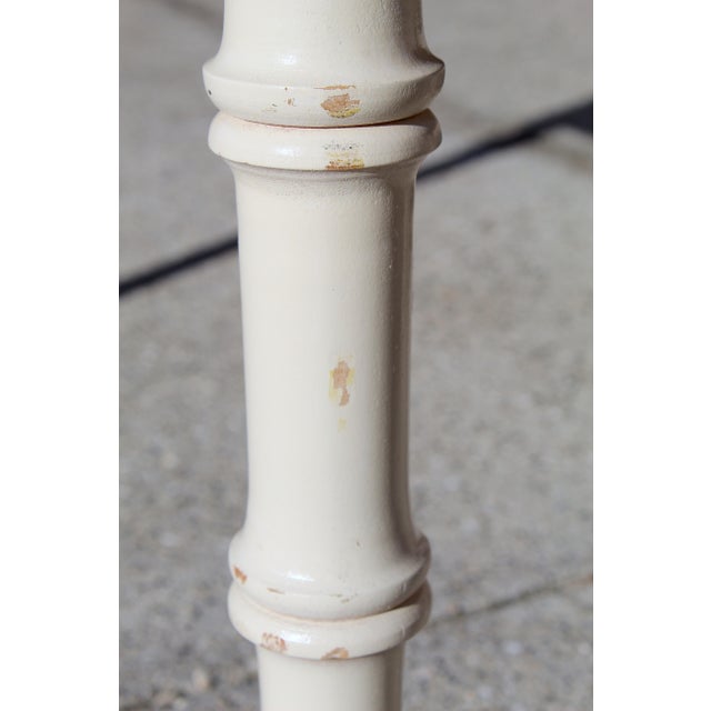 Vintage Cane Barrel Chair With Blush Pink Upholstery | Hollywood Regency Style Accent Chair For Sale - Image 18 of 18