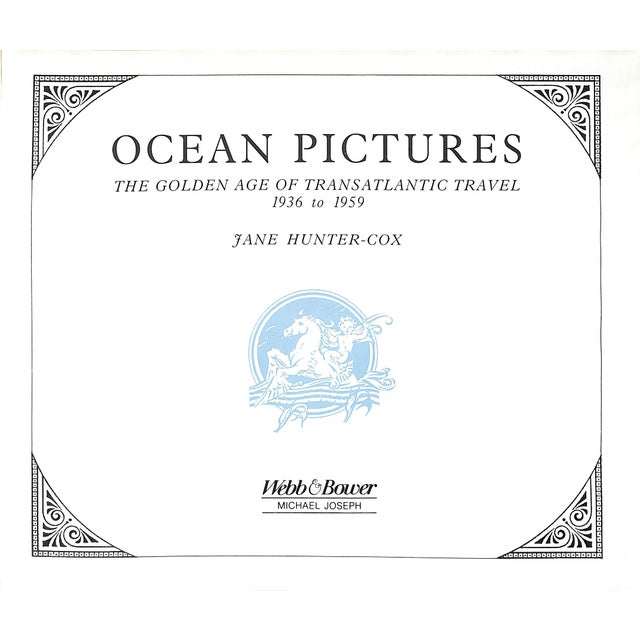 HUNTER-COX, Jane [128] pp. Webb & Bower 1989 8 7/8" x 10 5/8" Briefly traces the history of the Cunard line, describes...