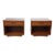 Mid 20th Century Vintage Nightstands - Pair For Sale