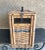 Farmhouse Mid 20th-Century Bamboo & Rattan Carrier Basket For Sale - Image 3 of 13