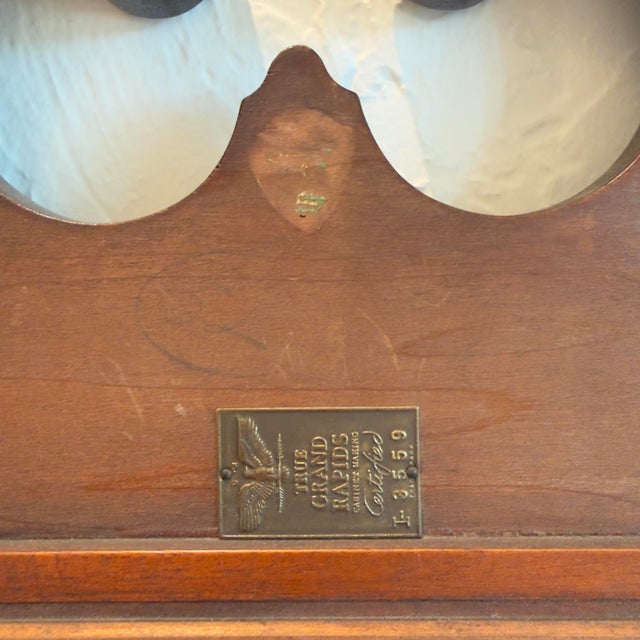 Brown 1930’s Colonial Revival Mirror - Imperial Grand Rapids For Sale - Image 8 of 12