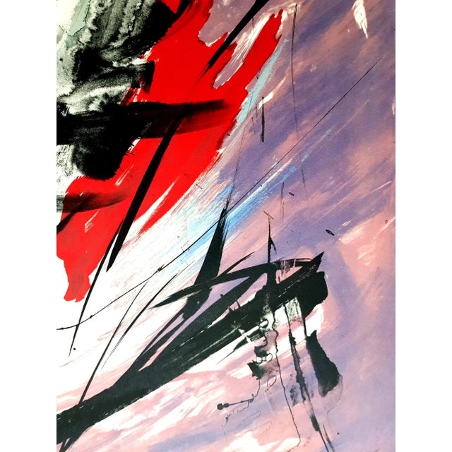 Early 21st Century Jean Miotte - Abstract Composition - Original Signed Lithograph 1970s For Sale - Image 5 of 12