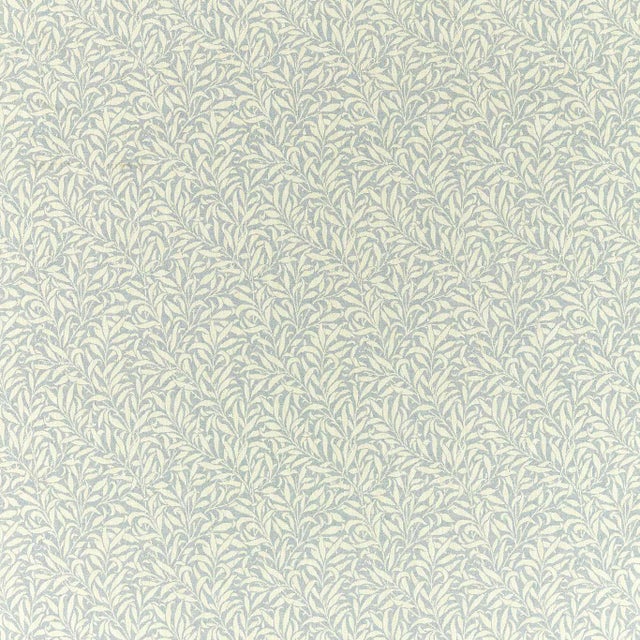 Morris & Co Pure Willow Boughs Weave Fabric in Seagreen - a Sample For Sale