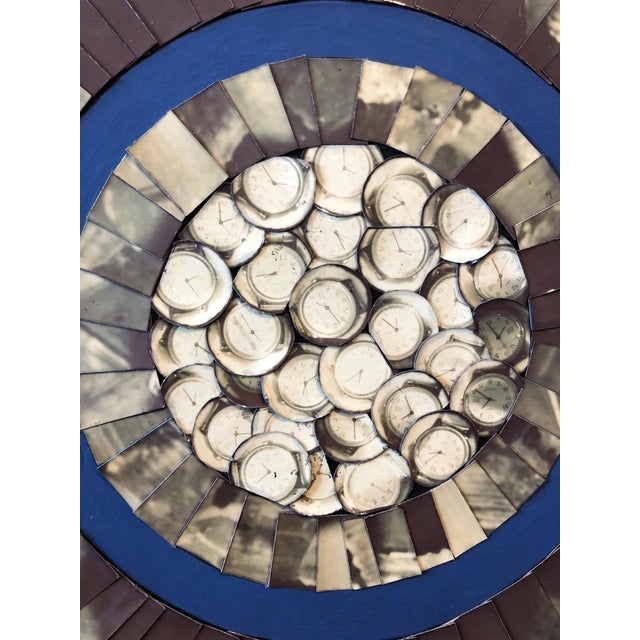 Vera Simons, Sports Watch Abstract Photo Mosaic Collage Aerial Photograph Feminist Aviator, 1979 For Sale - Image 4 of 6