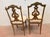 Louis XVI Style Giltwood Chairs, 20th Century, Set of 2 For Sale - Image 3 of 9