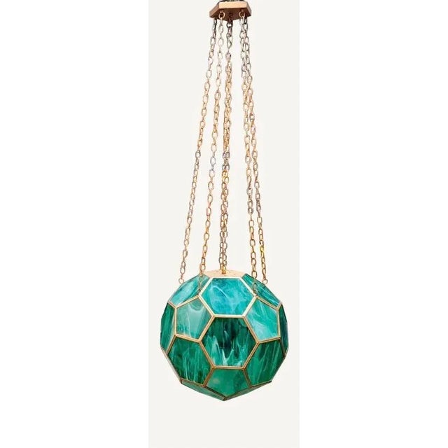 Contemporary Marjorie Skouras 24" Honeycomb "Corfu" Lantern For Sale - Image 10 of 11