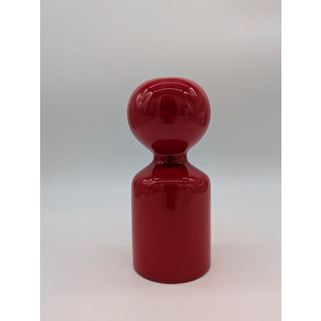 Ceramic Candleholder Vases by Liisi Beckmann for Ceramiche Gabbianelli, Italy, 1960s, Set of 2 For Sale - Image 9 of 15