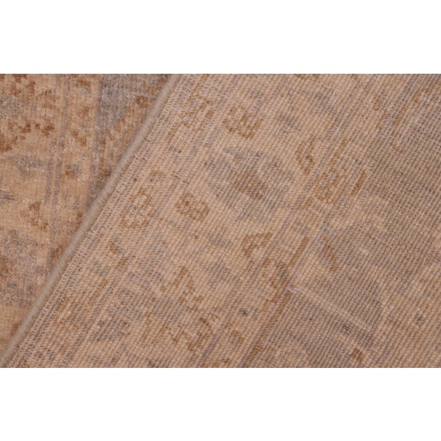 Beige Ziegler Grey/Beige Wool Runner Rug- 2'7'' X 9'4'' For Sale - Image 8 of 10