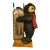 Late 20th Century Large Bear With Sled and Welcome Sign Large Display Vintage Holiday Rustic Decor Decor For Sale