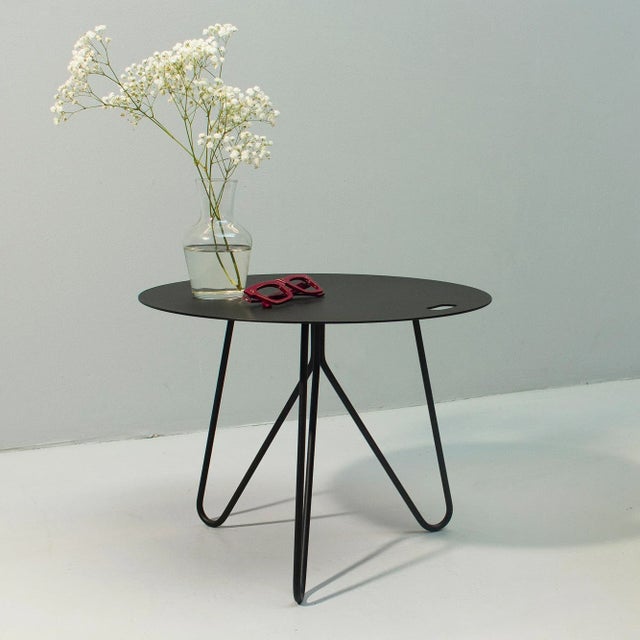 Not Yet Made - Made To Order Seis Center Table in Black by Mendes Macedo for Galula For Sale - Image 5 of 10