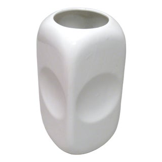 White Vase Parravicini, Italy, 1970 For Sale