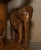 Vintage Hand Carved Elephant Stool with Ornate Decoration For Sale - Image 14 of 18