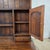Mid 20th Century English Oak Paneled 5 Door & 3 Drawer Dresser and Rack With Shaped Frieze For Sale - Image 9 of 18