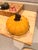 Kenneth Ludwig Chicago Ceramic Pumpkin Bree Cheese Holder For Sale - Image 4 of 5