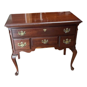 Pennsylvania House Cherry Queen Anne Low Boy Dresser
