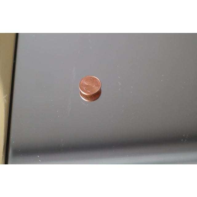 Large Brass Mirror from United Advertising Facilities, 1980s For Sale - Image 15 of 16