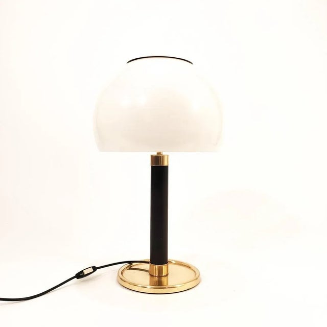 Brown Spanish Table Lamp by Metalarte, 1960s For Sale - Image 8 of 8