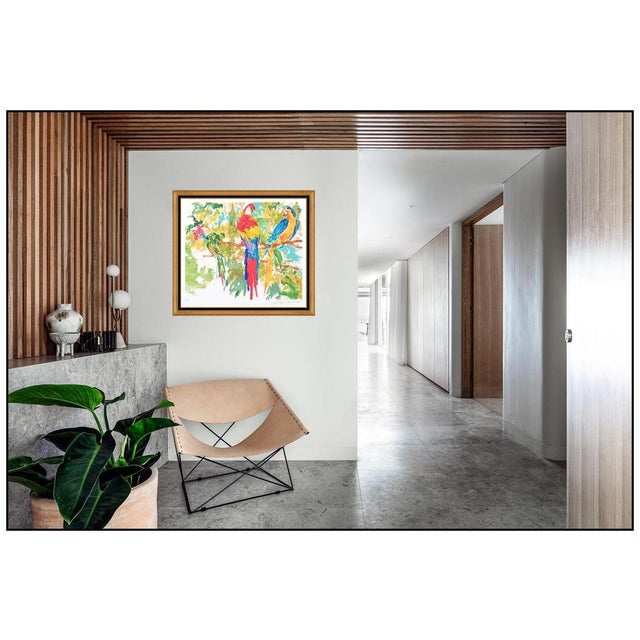 Message us to inquire about custom framing options! (Included for free with every purchase) The artwork here, "Birds of...