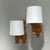 Pine and Fabric Wall Lights, Sweden, 1960s-1970s, Set of 2 For Sale - Image 10 of 12