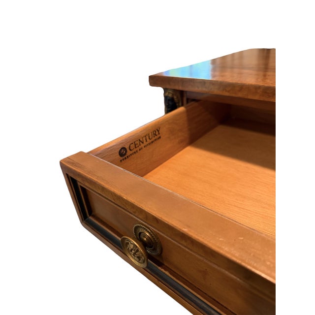 Mid 20th Century Biedermeier Style Bedside or Side Table With Neoclassical Accents For Sale In Phoenix - Image 6 of 10